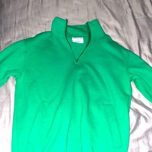 Champion pull over fleece with cotton inside.